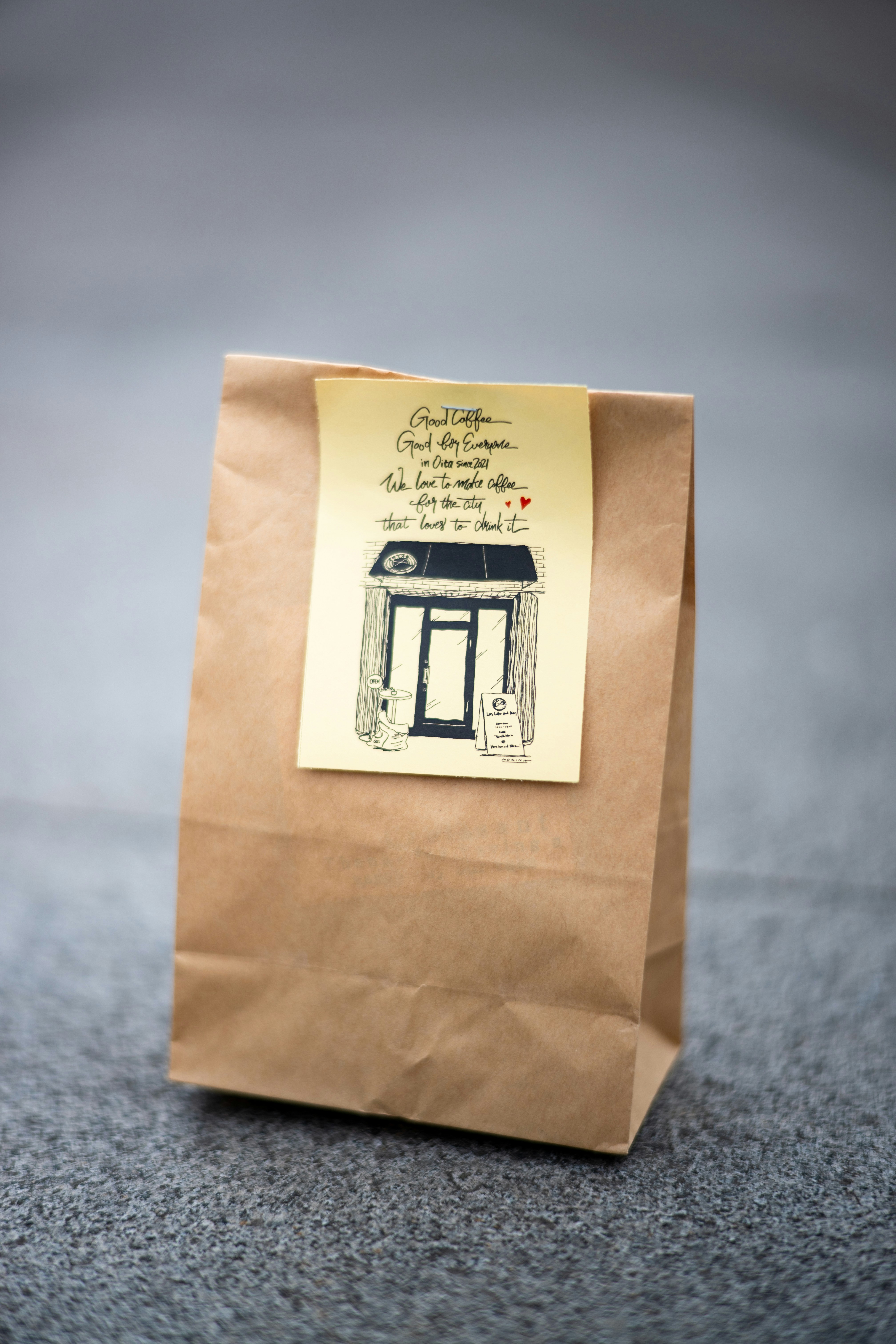 Bolsa de Café Marrón